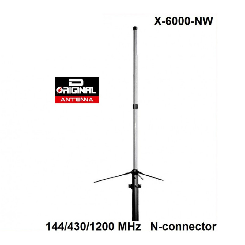 D-Original X-6000NW - trzypasmowa antena stacjonarna o długości 3,05m na pasma 144MHz, 430MHz i 1.2GHz - 1