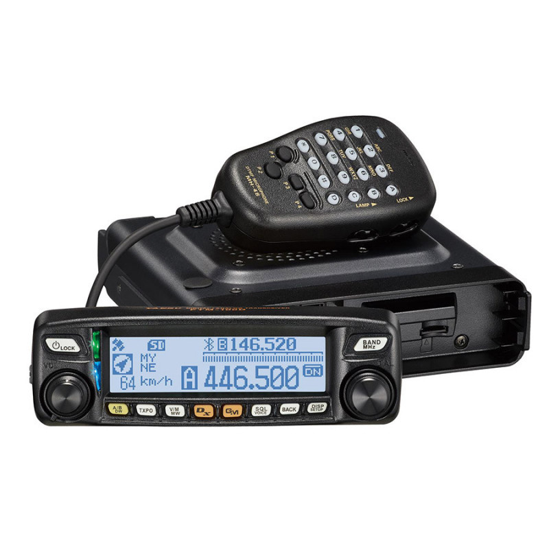 YAESU FTM-100DE - dwupasmowy radiotelefon samochodowy FM / C4FM o mocy 50W z GPS - 1