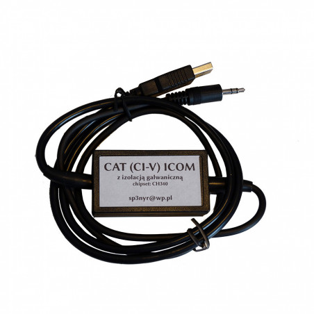 ICOM CAT CT-17 (CI-V) kabel USB CAT z separacją galwaniczną do transceiverów ICOM - 1