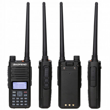 Baofeng DM-1801 5W DMR dwupasmowy radiotelefon DMR / FM kompatybilny z MotoTRBO Tier I i II - 1