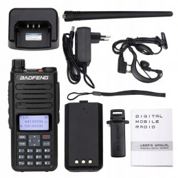 Baofeng DM-1801 5W DMR dwupasmowy radiotelefon DMR / FM kompatybilny z MotoTRBO Tier I i II - 5