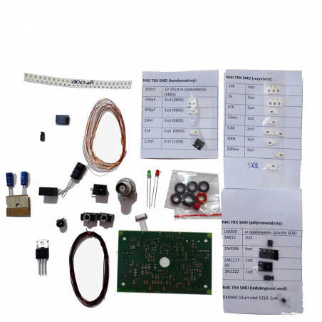 QRP PSK Niki - kit do budowy jednopasmowego transceivera PSK - 1