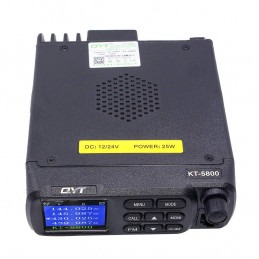 QYT KT-5800 - duobander mobilowy o mocy 25W z kolorowym wyświetlaczem i QuadWatch - 3