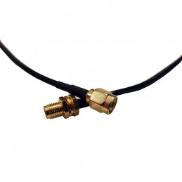 Przedłużacz antenowy o długości 1m RG-174 SMA gniazdo / SMA wtyk - 2