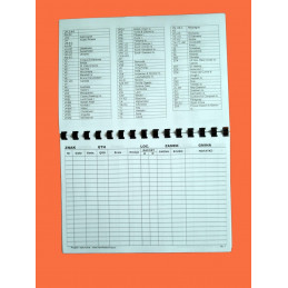 Papierowy logbook - dziennik łączności na 1000 QSO w formacie A5 - 4