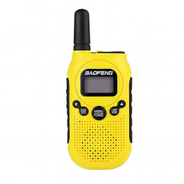 Baofeng BF-T6 PMR 8 kanałowy radiotelefon PMR w kolorze żółtym - 2 sztuki - 5