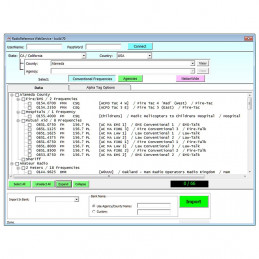 ARC125 - software do programowania skanerów UNIDEN BC125AT / UBC125XLT / UBC126 / AE125H - 4