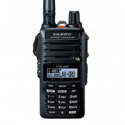 Yaesu FTA-250L - ręczny radiotelefon na pasmo lotnicze z krokiem 8.33 i 25kHz - 1