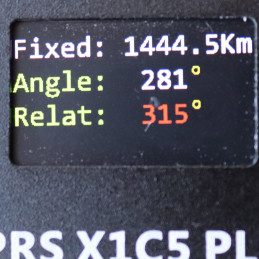 X1C5 Plus - Kompletny tracker APRS / DIGIpeater z kolorowym wyświetlaczem oraz nadajnikiem VHF o mocy 1W - 10
