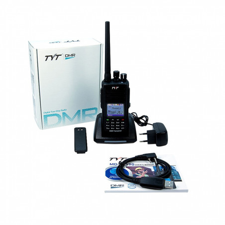 Tyt Md Uv Dmr Waterproof Dmr Fm Dual Band Radio Compatible With