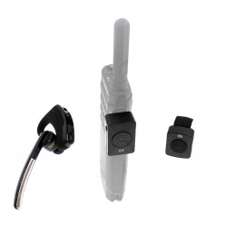 AC-BHERDT - Bezprzewodowy zestaw słuchawkowy Bluetooth do radiotelefonów z wtykiem K, z obsługą telefonu komórkowego - 1