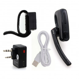 AC-BHERDT - Bezprzewodowy zestaw słuchawkowy Bluetooth do radiotelefonów z wtykiem K, z obsługą telefonu komórkowego - 3