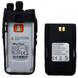 AnyTone AT-D878 VHF jednopasmowy radiotelefon DMR + FM, MotoTRBO Tier I i II o mocy 9W - 2