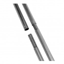 Maszt stalowy (szwedzki)  o średnicy 38mm - 1 sekcja o długości 1,5m - 1