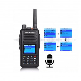 Baofeng DM-1702 5W SP-DMR dwupasmowy radiotelefon DMR / FM kompatybilny z MotoTRBO Tier I i II - 3