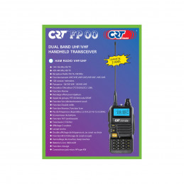 CRT FP 00 5W dwupasmowy radiotelefon (duobander) 2m + 70cm - 4