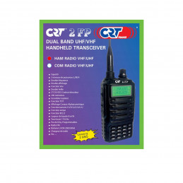 CRT 2FP  5W dwupasmowy radiotelefon (duobander) 2m + 70cm - 3