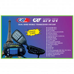 CRT 279 UV - najmniejszy duobander mobilowy o mocy 25W z kolorowym wyświetlaczem i QuadWatch - 2