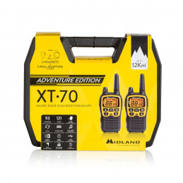 Midland XT70 Adventure pack - krótkofalówki PMR 2 sztuki żółte - 5