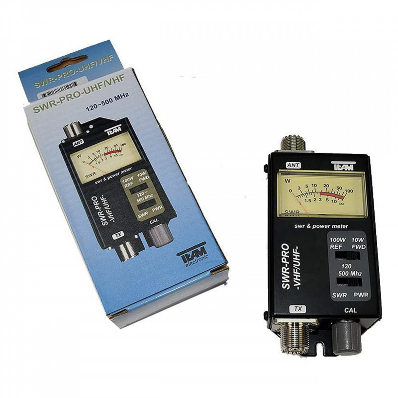 Reflektometr TEAM SWR PRO UHF VHF PR2500 120 500 MHz