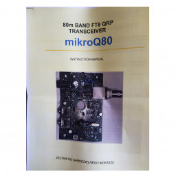 mikroQ80 – FT8 DIGI transceiver 3W DIY KIT - 6