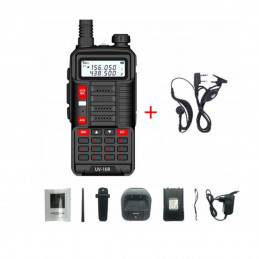 Baofeng UV-10R 8W dwupasmowy radiotelefon 2m + 70cm w kolorze czarnym