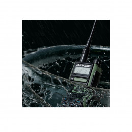 Baofeng UV-16 5W dwupasmowy radiotelefon 2m + 70cm w kolorze czarnym z ładowaniem USB C - 2