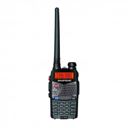Baofeng UV-5RA 5W dwupasmowy radiotelefon (duobander) 2m + 70cm w kolorze czarnym - 1