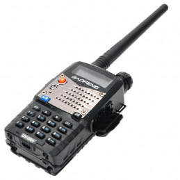 Baofeng UV-5RA 5W dwupasmowy radiotelefon (duobander) 2m + 70cm w kolorze czarnym - 2