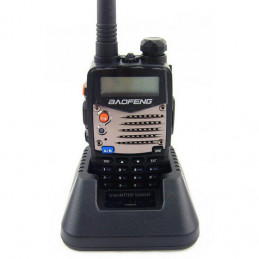 Baofeng UV-5RA 5W dwupasmowy radiotelefon (duobander) 2m + 70cm w kolorze czarnym - 3