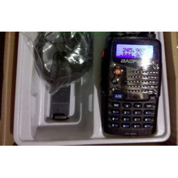 Baofeng UV-5RA 5W dwupasmowy radiotelefon (duobander) 2m + 70cm w kolorze czarnym - 5