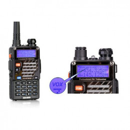Baofeng UV-5RE 5W dwupasmowy radiotelefon (duobander) 2m + 70cm (do 520 MHz) w kolorze czarnym - 3