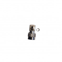 Angular crimp N plug for H155 coaxial cable - 2