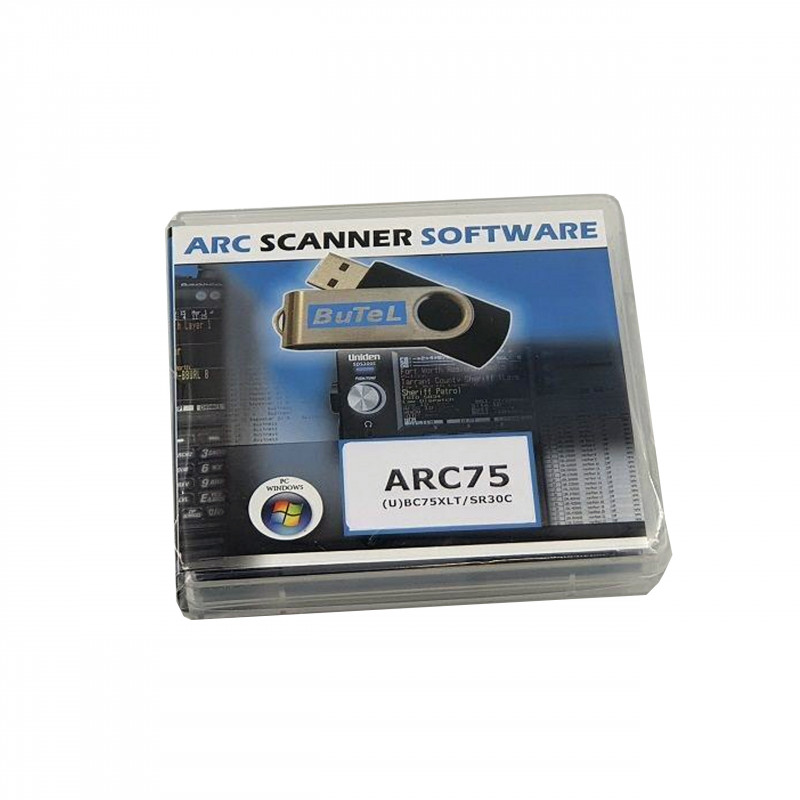 ARC75 - software do programowania skanerów UNIDEN BC75AT / UBC75XLT - 1