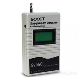 Miernik częstotliwości Gooit GY560 o zakresie pracy od 50MHz do 2.4 GHz - 7