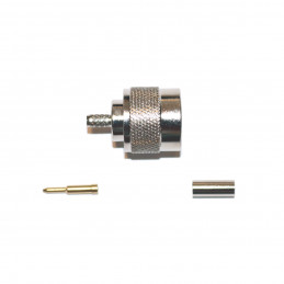 N plug for RG174 coaxial cable - 1
