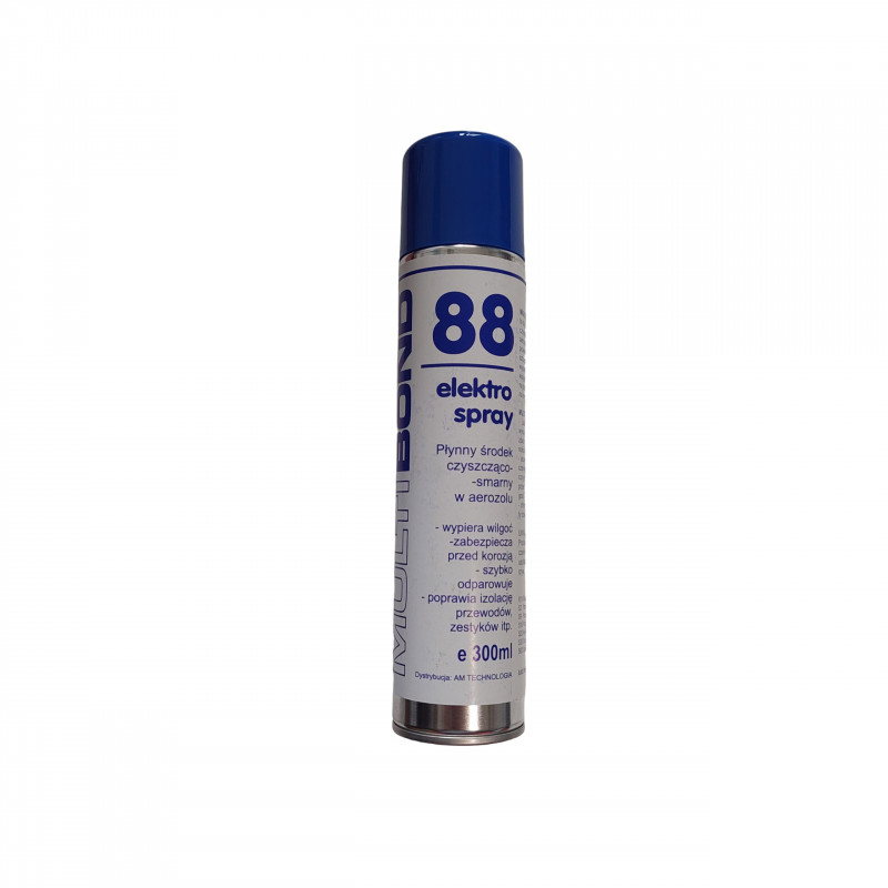 Elektro Spray MultiBond MB 88E (SWR Spray) 300ml - Preparat odtleniający i konserwujący do styków - 1
