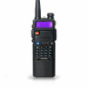 Baofeng UV-5R 8W 3800 mAh dual-band 8W radio in black color with 3800 mAh battery - 1