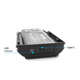Bateria do Baofeng UV-82 1800mAh z USB C - 4