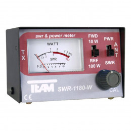Reflektometr 1.7-30MHz 100W TEAM SWR-1180-W - 2