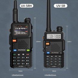 CRT 2FP  5W dwupasmowy radiotelefon (duobander) 2m + 70cm - 2