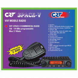 CRT SPACE V 136-174MHz 17W miniaturowy radiotelefon jednopasmowy - 2