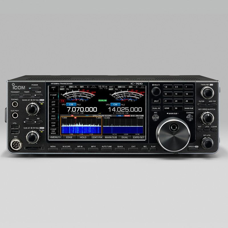 ICOM IC-7610 transceiver HF + 50MHz z dwoma odbiornikami SDR - 1