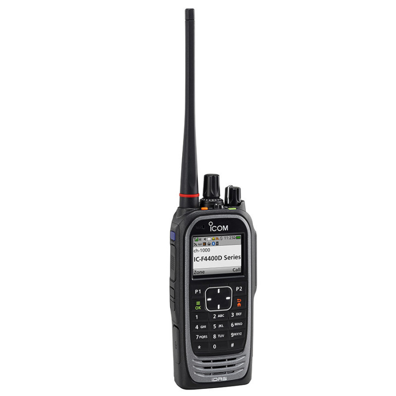 ICOM IC-F4400DT 5W radiotelefon analogowo/cyfrowy IDAS/NxDN na pasmo UHF (380-470 MHz) z możliwością pracy trunkingowej - 1