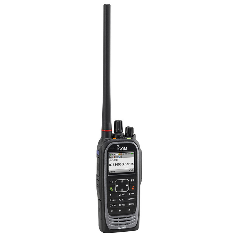 ICOM IC-F3400DT 5W radiotelefon analogowo/cyfrowy IDAS/NxDN na pasmo VHF (136-174 MHz) z możliwością pracy trunkingowej - 1