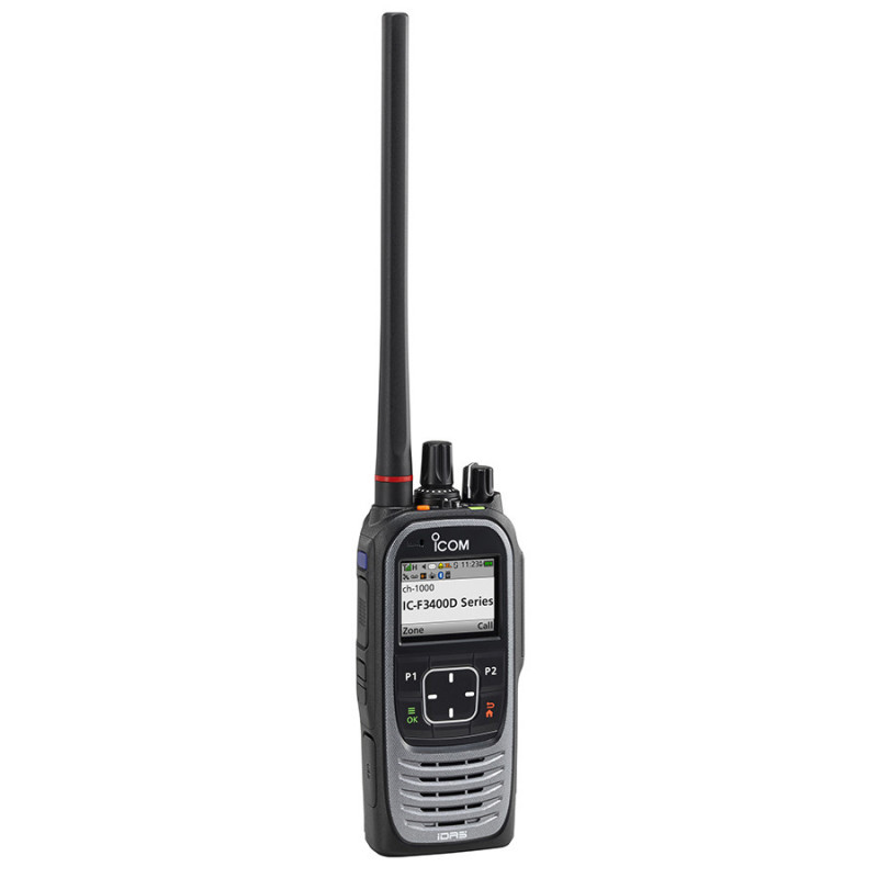 ICOM IC-F3400DS 5W radiotelefon analogowo/cyfrowy IDAS/NxDN na pasmo VHF (136-174 MHz) z możliwością pracy trunkingowej - 1