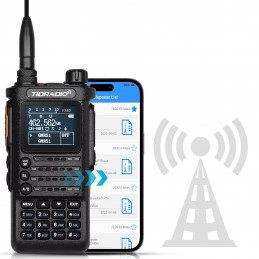 TIDRadio H8 10W radiotelefon z BlueTooth 136-174MHz oraz 400-520MHz - 5