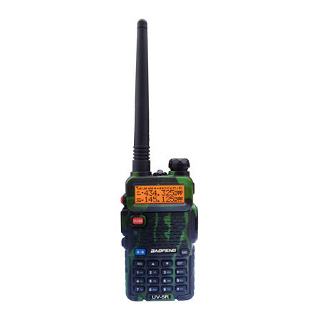 Baofeng UV-5R 5W dwupasmowy radiotelefon (duobander) 2m + 70cm w kolorach maskujących - 1