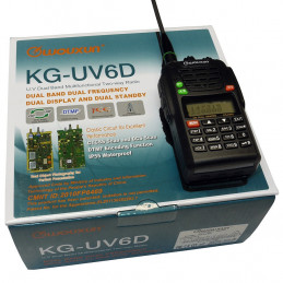 Wouxun KG-UV6D 5W 2m/70cm dwupasmowy radiotelefon o mocy 5w na pasma 2m/70cm - 2