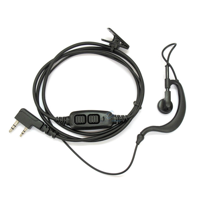 Mikrofonosłuchawka do UV-82 z podwójnym PTT Baofeng  - 1